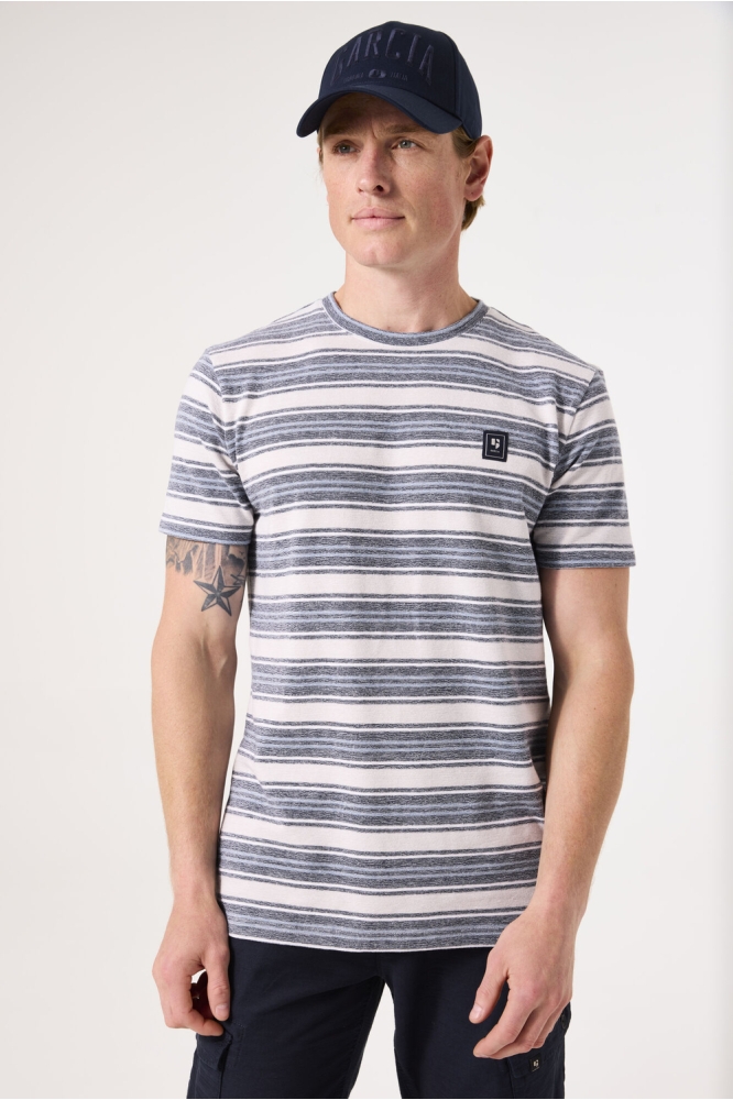 T SHIRT MET PRINT C51205 2540 Ash Grey